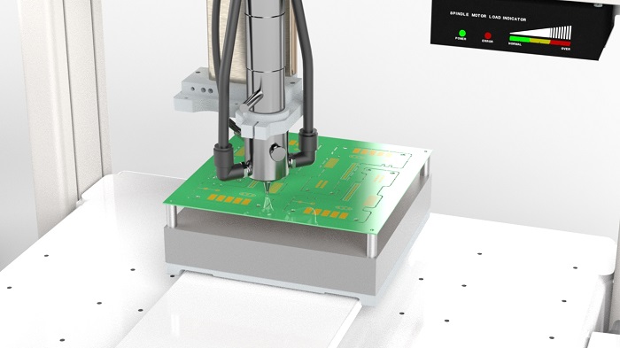 桌上型機器人的用途案例?PCB切割